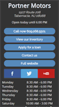 Mobile Screenshot of portnermotors.com